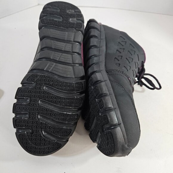 Reebok Women's Exofuse Cushioned Athletic Safety Work Shoe Gray and Plum Size 10 - Picture 3 of 8